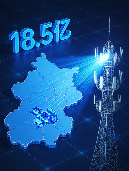 中国电信18.5亿落子京津冀