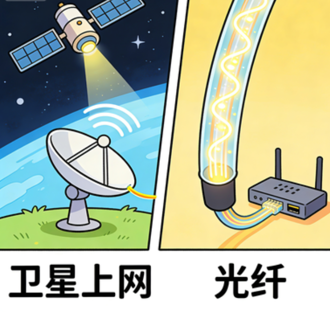 卫星上网这么牛，能代替家里的光纤吗？