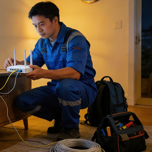 网络中断的凌晨两点，佛山电信工程师的“闪电战”