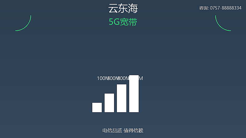 石湾电信5G宽带服务 石湾5G宽带